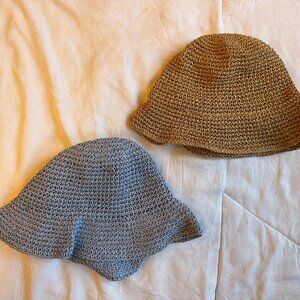 Straw Bucket Hats